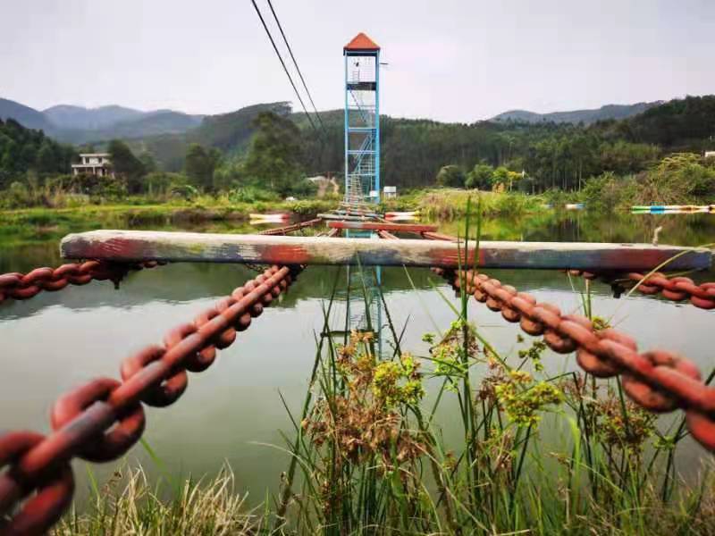 深圳某公司团队溜索团建圆满结束