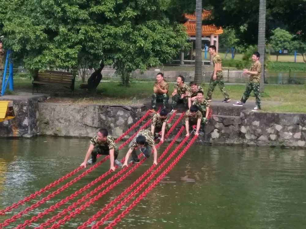 东莞某上市公司笑翻天一天拓展圆满结束