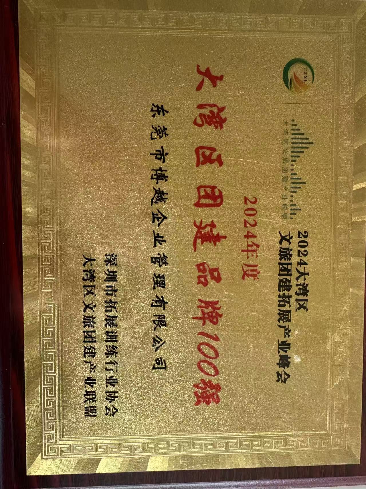 喜报 | 东莞博越管理荣获大湾区